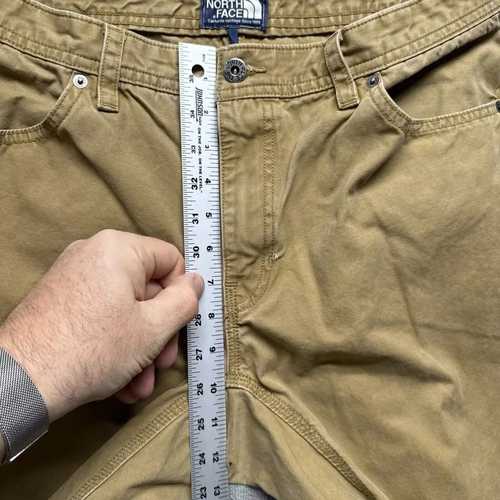 The North Face Field Pants Mens 36 X 28‎ Short Brown Outdoors Hiking Camping